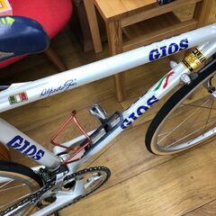 GIOS ジオス ジュニア用ロードバイク 22インチ サイズ34 SHIMANO RSX 2x7速 エキスパート藤沢辻堂店の画像