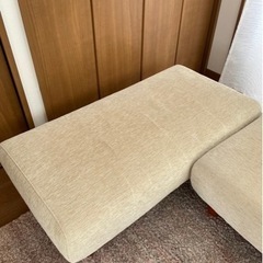 [取引中] ソファ2点セット　ソファベッドの画像