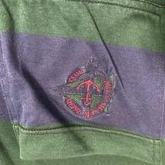 【イタリア製】PAUL&SHARK ワイドボーダーポケットtシャツ Mサイズの画像