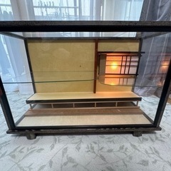 家具  昭和レトロ 飾り棚 無料の画像