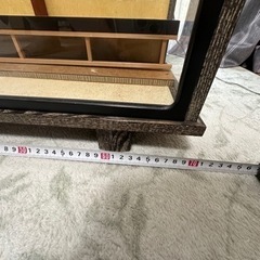 家具  昭和レトロ 飾り棚 無料の画像