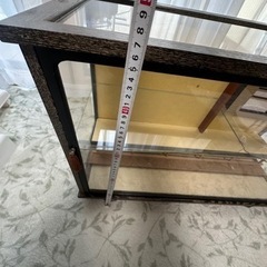 家具  昭和レトロ 飾り棚 無料の画像