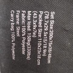 【取引中】フォールディングコット　ハイコット　アウトドア用品の画像