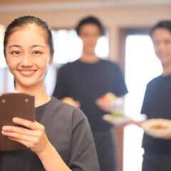 ちゃんぽん屋さんのホール⁽⁽٩(๑˃̶͈̀ ᗨ ˂̶͈́)۶⁾⁾...