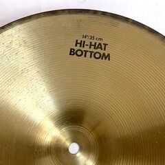POWER BEAT パワービート HI-HAT BOTTOM ハイハットシンバル ペア 14インチ 35cm ドラム ☆札幌市白石区 白石店 の画像