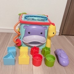  フィッシャープライス fisher price バイリンガル ラーニングボックス 6カ月~ 知育 英語 外国語 おもちゃ　の画像