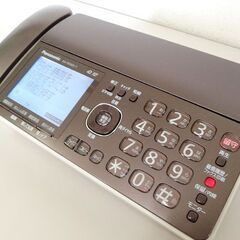 ジャンク品 FAX/コピー機能 訳ありパナソニック おたっくす 子機1台付き KX-PD503DL ブラウン 電話機 ☆ 札幌市 北区 屯田 の画像