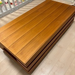 【美品】ウォールナット コーヒーテーブル マスターウォール 高級...