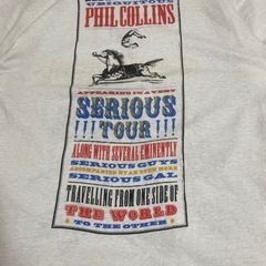 【USA製】1990 PHIL COLLINS SERIOUS TOUR  Lの画像