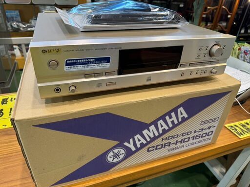 【愛品館八千代店】YAMAHA　HDD\u0026CDレコーダー　CDR-HD1500