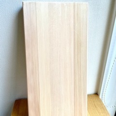 ヒノキのまな板　新品の画像