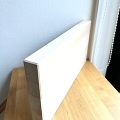 ヒノキのまな板　新品の画像