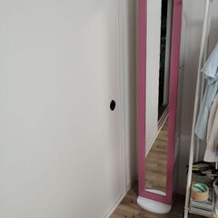 姿見付きCDラック