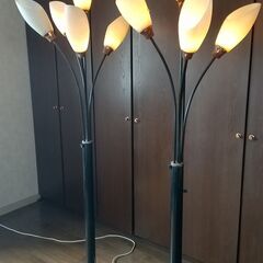 照明器具　　お洒落な照明スタンド　２個セット　