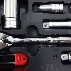 未使用品 ＫＴＣ 9.5sq(3/8)ソケットレンチセット TB3X20の画像