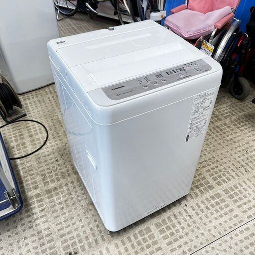 8/17Panasonic 洗濯機 NA-F60B13 2020年製 6キロ