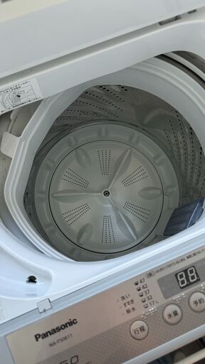 引っ越しのためPanasonic 5.0kg全自動洗濯機販売中 - 鵠沼海岸引き取り可能