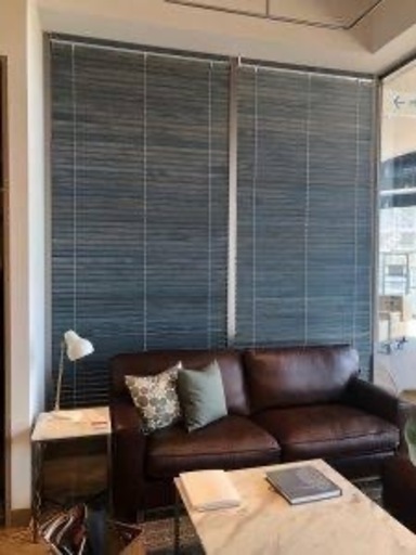 美品 NANIKナニック 11634-1 ラヴァンドゥ ウッドブラインド ウッドシャッター