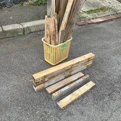 木材　廃材　薪などに