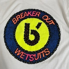 90s anvil アンビル モックネックtシャツ 両面プリント Mサイズの画像