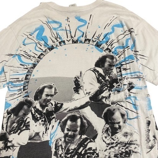 希少 USA製 90s Neil Diamond 92-93 総柄tシャツ XL USA製】90s Neil Diamond 92-93 総柄tシャツ XL