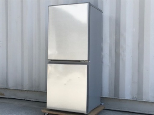 E428J◇アクア◇2ドア冷蔵庫◇126L◇2021年製◇シルバー◇AQR-13K