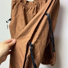 トップス ブラウン Lの画像