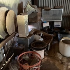 【無料】農業用具、桶、花瓶、植木鉢あげます