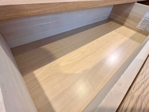 無印良品　タモ材AVボード　テレビ台
