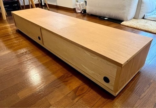 無印良品　タモ材AVボード　テレビ台
