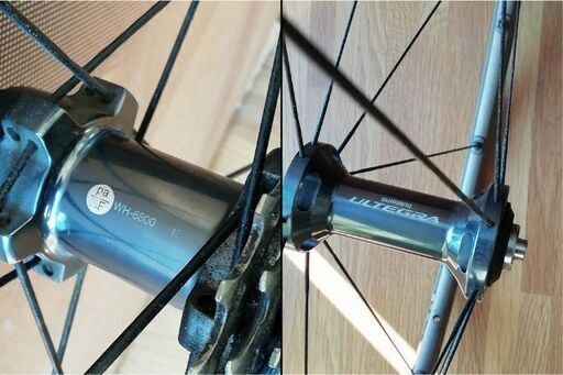 シマノ アルテグラ SHIMANO ULTEGRA  ホイール前後 WH-6800 622×15C （スプロケットCS-6800付き）
