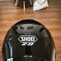 ※箱なし【ビーコムSB6X付き】SHOEI ヘルメットZ-8 ブラック　Lの画像