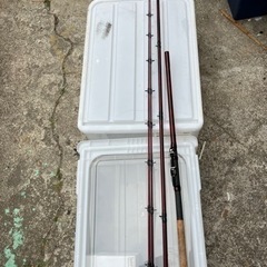 船釣り用3本繋ぎ 穂先2本付き
