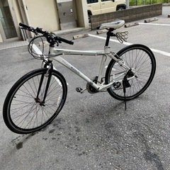 MYPALLAS クロスバイク700Cアルミ M-971 W(キ...