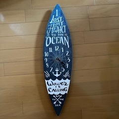 サーフボードクロック