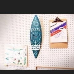 サーフボードクロックの画像