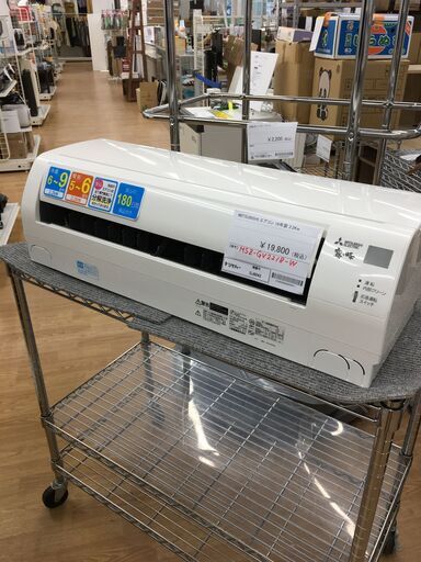 ★ジモティ割あり★ MITSUBISHI　三菱 エアコン  2.2kw 18年製 室内機分解洗浄 SJ6043