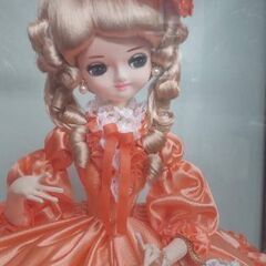 昭和レトロ リボン印スキヨドール フランス人形 ケース付きの画像