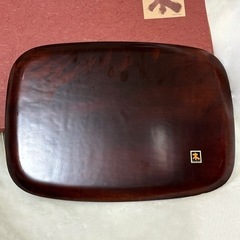 漆器 讃岐塗 ほおずき お盆の画像