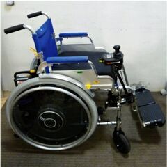 ①YAMAHA　電動車椅子　動作良好 介護用品　車椅子用クッショ...