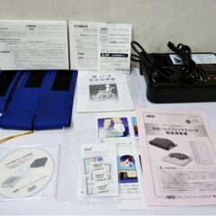 ①YAMAHA　電動車椅子　動作良好 介護用品　車椅子用クッション付き(VARILITE)　取扱説明書付き　バッテリー・充電器付き　ヤマハの画像
