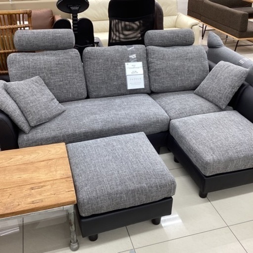 家具 ソファ　3人掛けカウチソファ