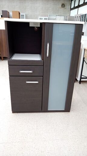 店長値引き★ジモティ割あり★ ニトリ ミドルレンジボード ブラウン H115.5×D40×W80 クリーニング済み TJ6592