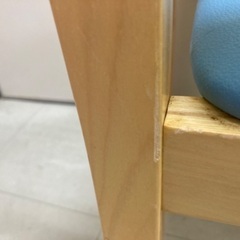 肘掛けチェア4脚セット　スタッキングチェア　木製の画像