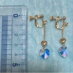 イヤリング レディース ネジバネ式の画像