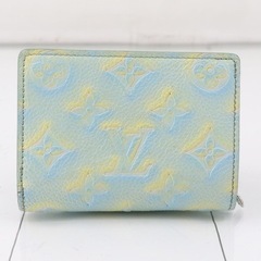 ルイヴィトン LOUIS VUITTON ポルトフォイユクレアウォレット 2つ折り財布 M81564 モノグラム アンプラント コインケース 中古品