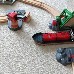 おもちゃ　木のレール　Brioの画像