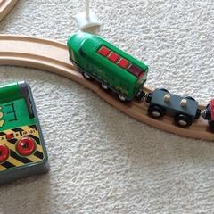 おもちゃ　木のレール　Brioの画像