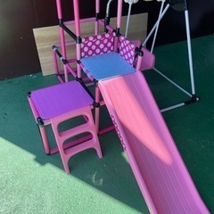 良品★ミニーちゃん ジャングルジム 滑り台 ブランコの画像