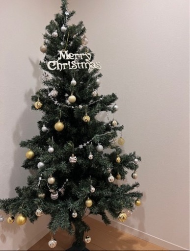 クリスマスツリー 装飾 ＆ 電飾 全セット